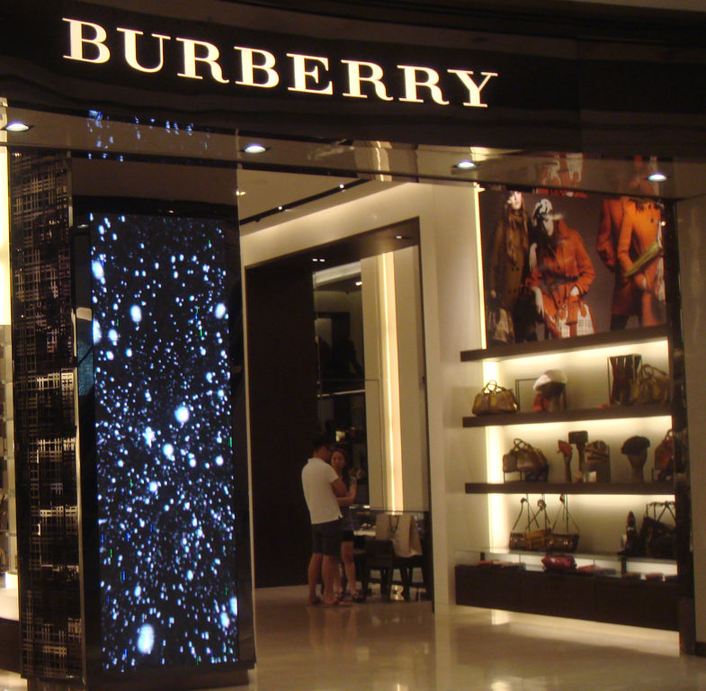 Burberry The Gardens Mall - opening 